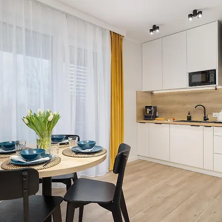 Coast Apartment With Large, Furnished Balcony In Gaski By Noclegi Renters Exterior photo