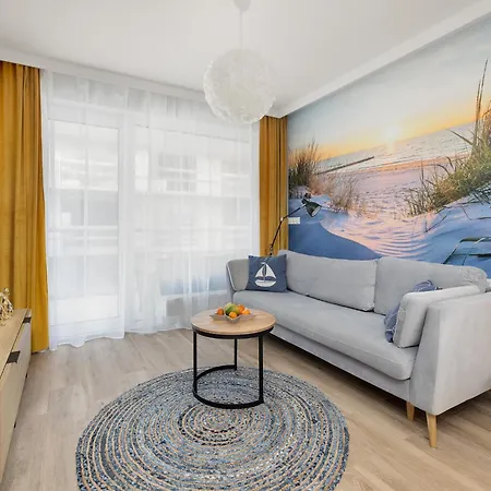 Coast Apartment With Large, Furnished Balcony In Gaski By Noclegi Renters Exterior photo
