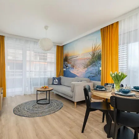 Coast Apartment With Large, Furnished Balcony In Gaski By Noclegi Renters Exterior photo