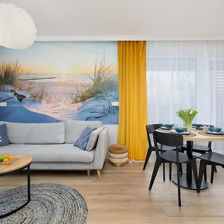 Coast Apartment With Large, Furnished Balcony In Gaski By Noclegi Renters Exterior photo