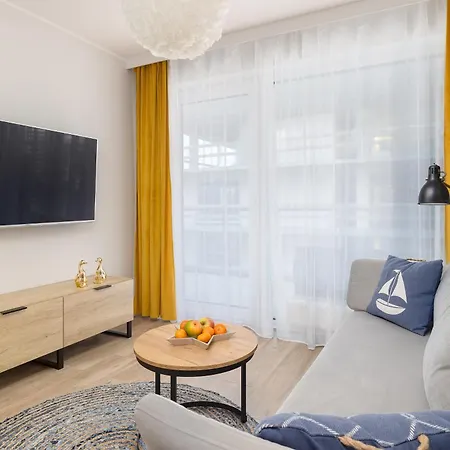 Coast Apartment With Large, Furnished Balcony In Gaski By Noclegi Renters Exterior photo