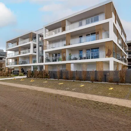 Coast Apartment With Large, Furnished Balcony In Gaski By Noclegi Renters Exterior photo