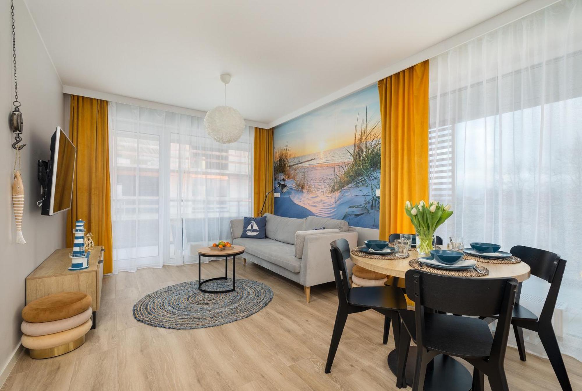 Apartment Coast With Large, Furnished Balcony In By Renters *