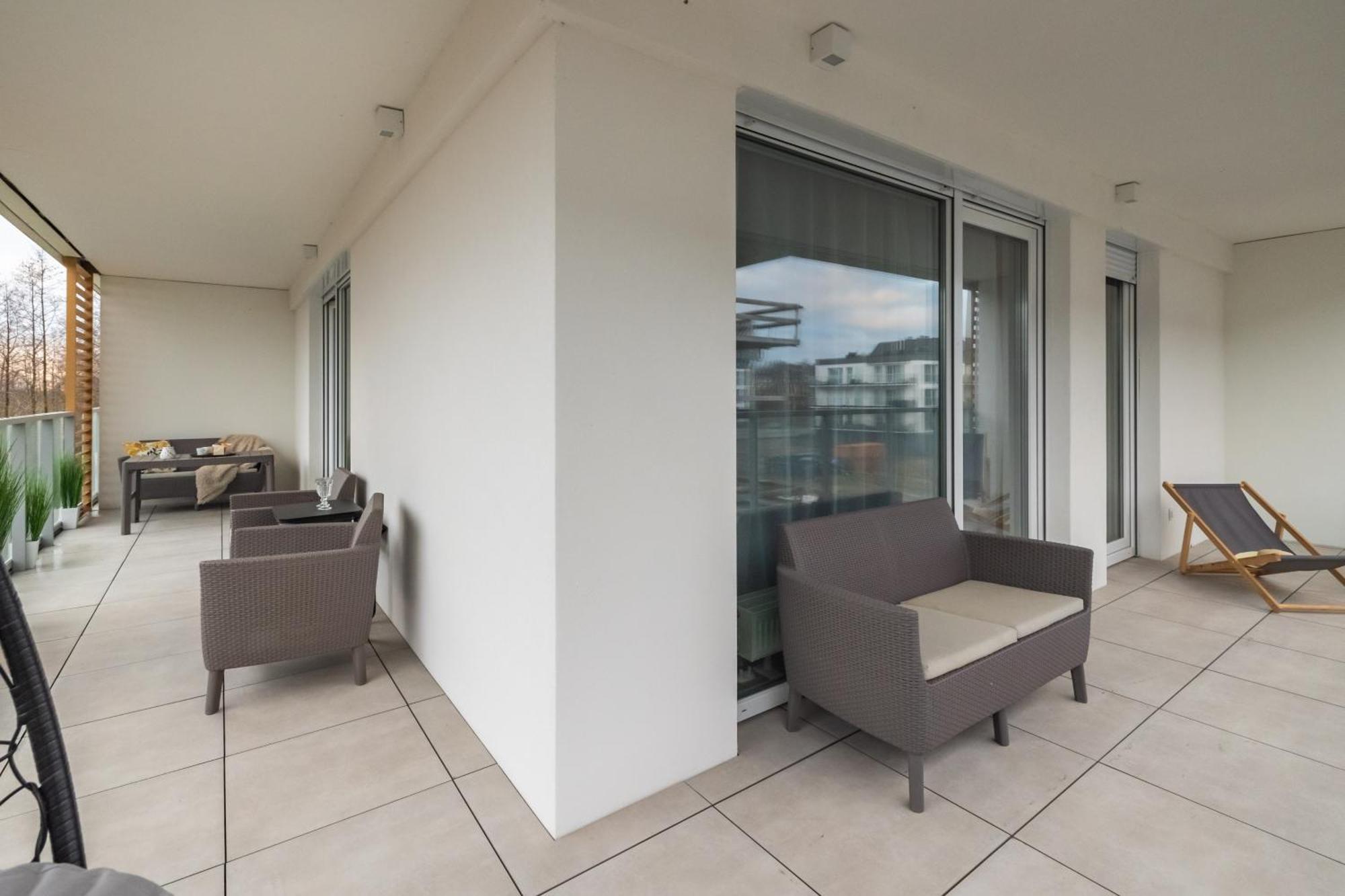 Coast With Large, Furnished Balcony In By Renters Gaski (Koszalin)
