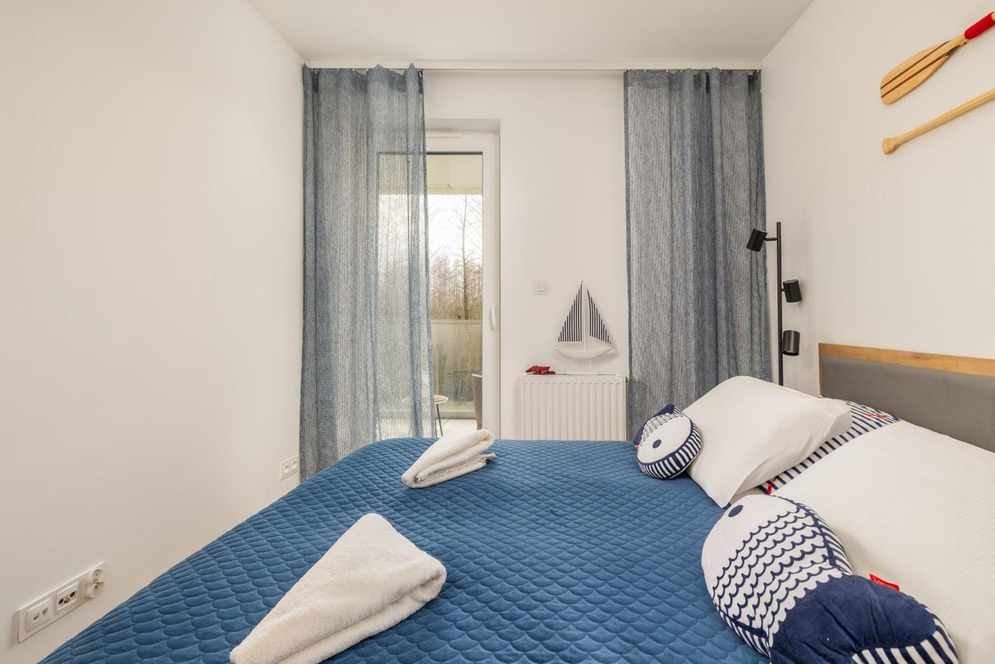 Apartment Coast With Large, Furnished Balcony In By Renters Gaski (Koszalin)